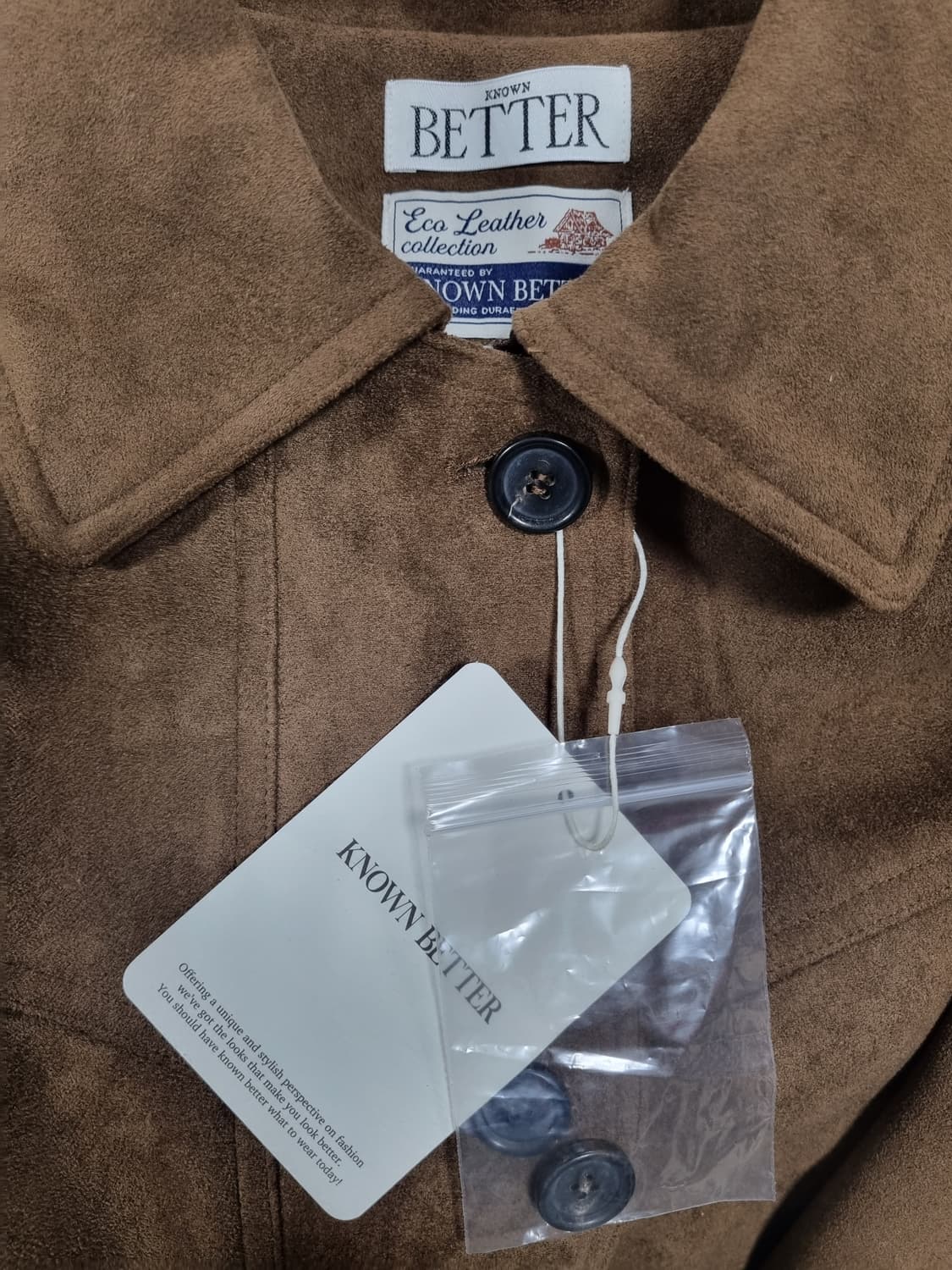 노운베러 여성 스웨이드 자켓  상품이미지4