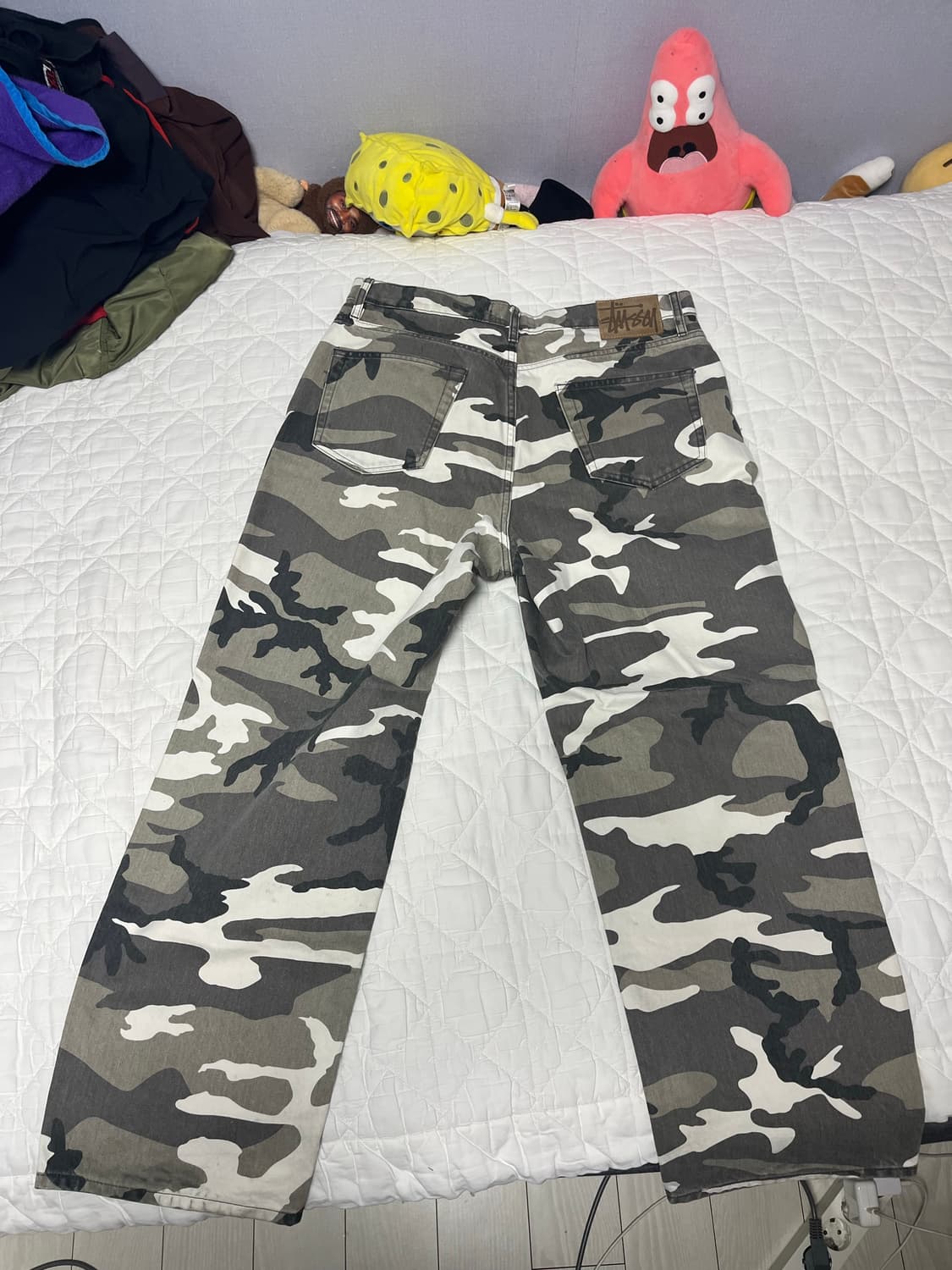 스투시 big ol jean 스노우 카모 32 상품이미지4