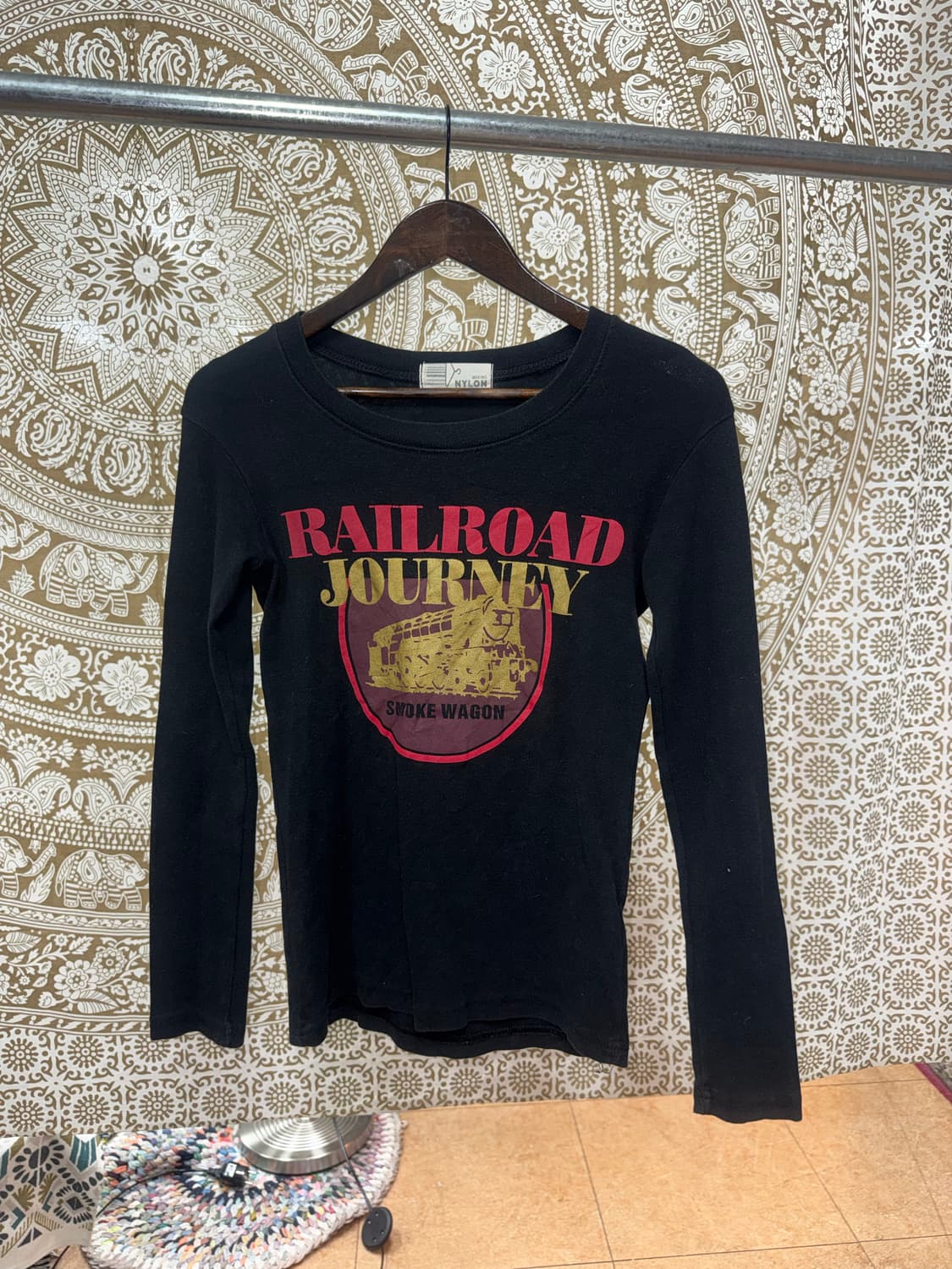 빈티지 프린팅 롱슬리브  상품이미지2