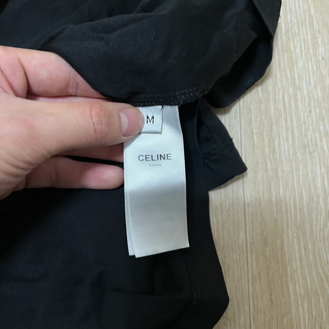 셀린느 빅로고 클래식 코튼 반팔티 M/95  상품이미지4