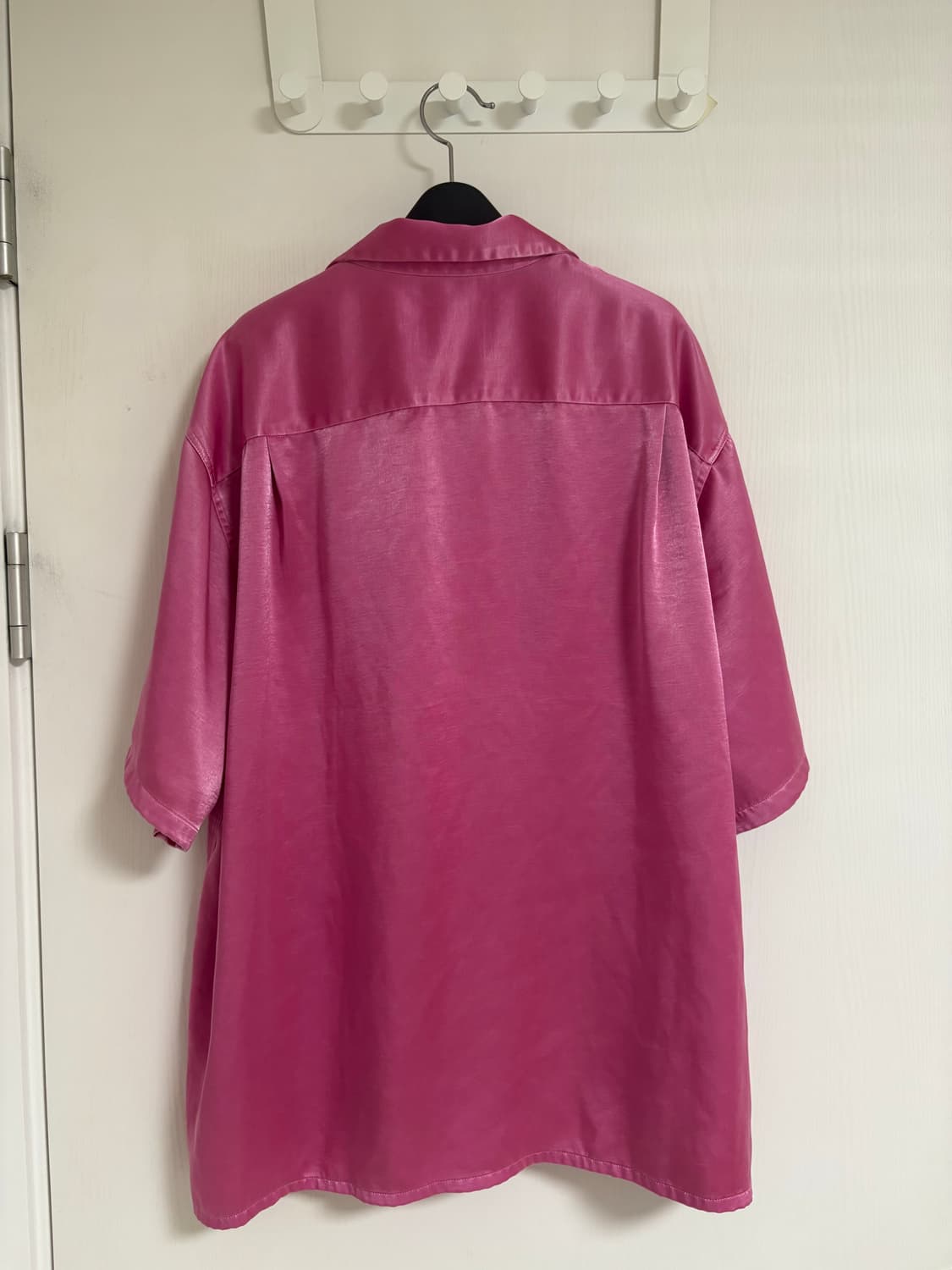 느린양반 콜라보 R-LIKE HALF SHIRT PINK 상품이미지3