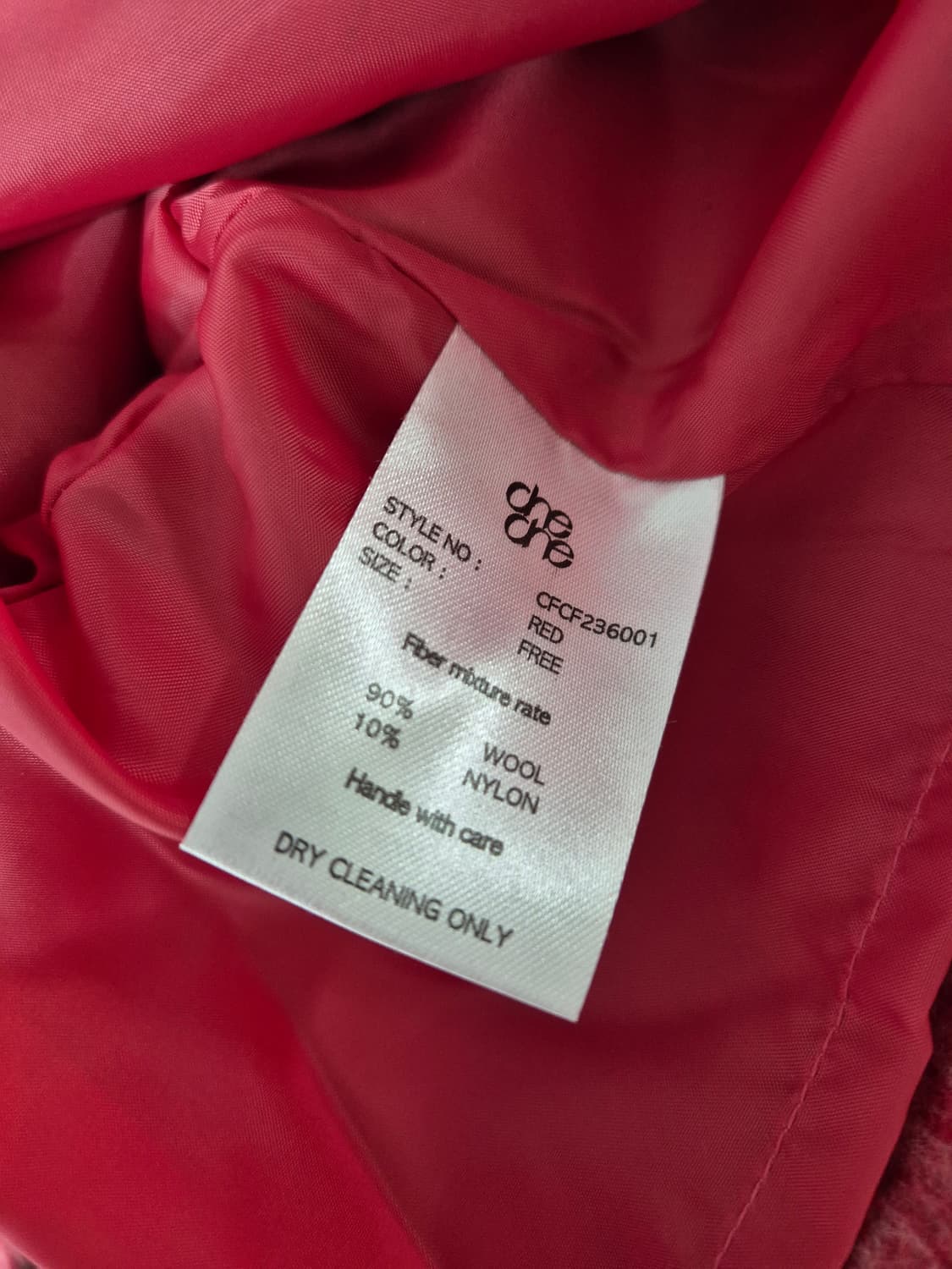 Che Che. 크롭 울자켓 상품이미지4