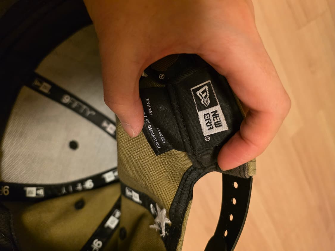 베이프×뉴에라 카모플라주 스냅백 상품이미지6