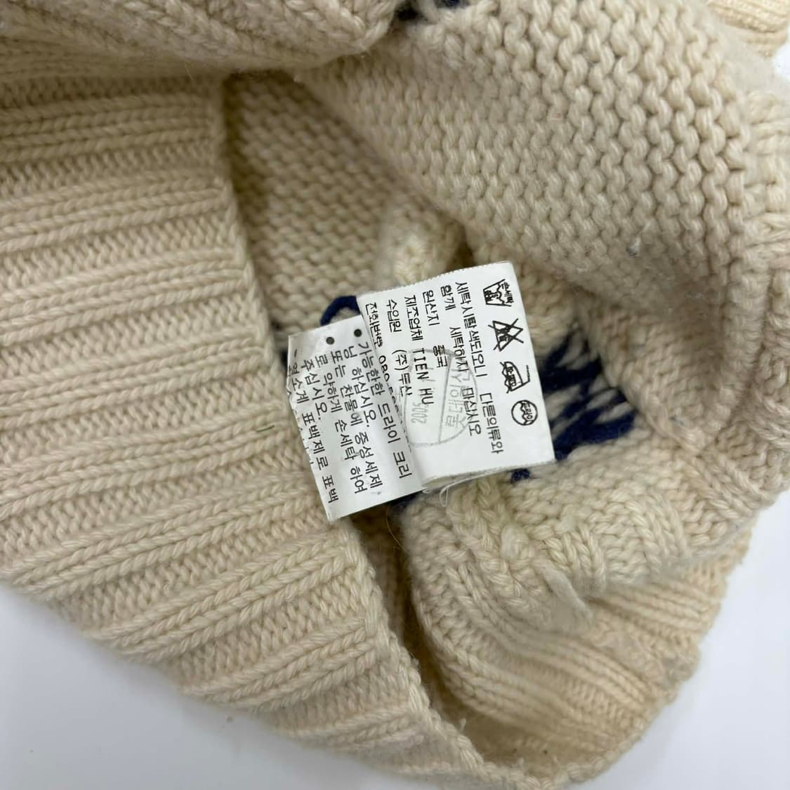 폴로 진스 노르딕 코위찬 걸즈 니트집업(S) 상품이미지7