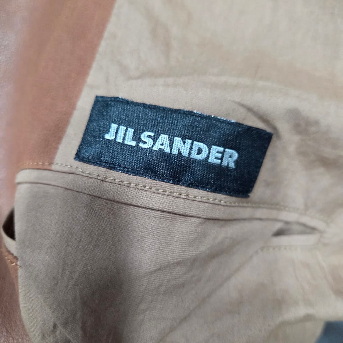 질샌더 가죽자켓 상품이미지3