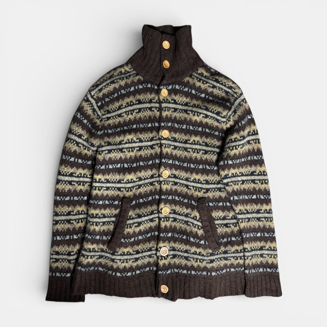 90‘s Woolrich Nordic Wool Cardigan 상품이미지1