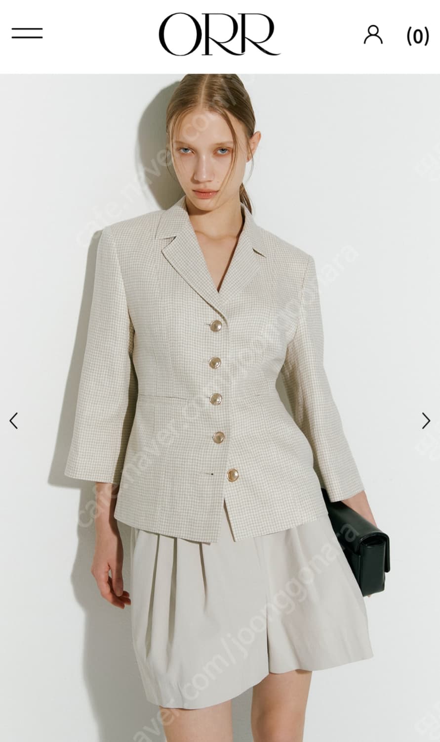 오르 린넨 자켓 S사이즈오르 린넨 자켓 S사이즈 상품이미지1