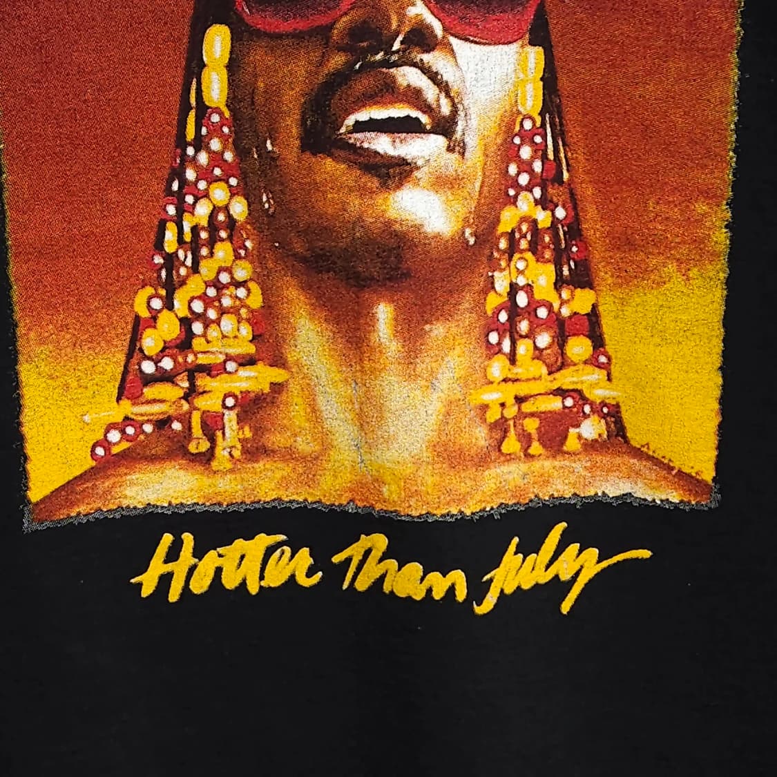 95~100)스티비원더 STEVIE WONDER 투어 프린트 반팔 상품이미지4