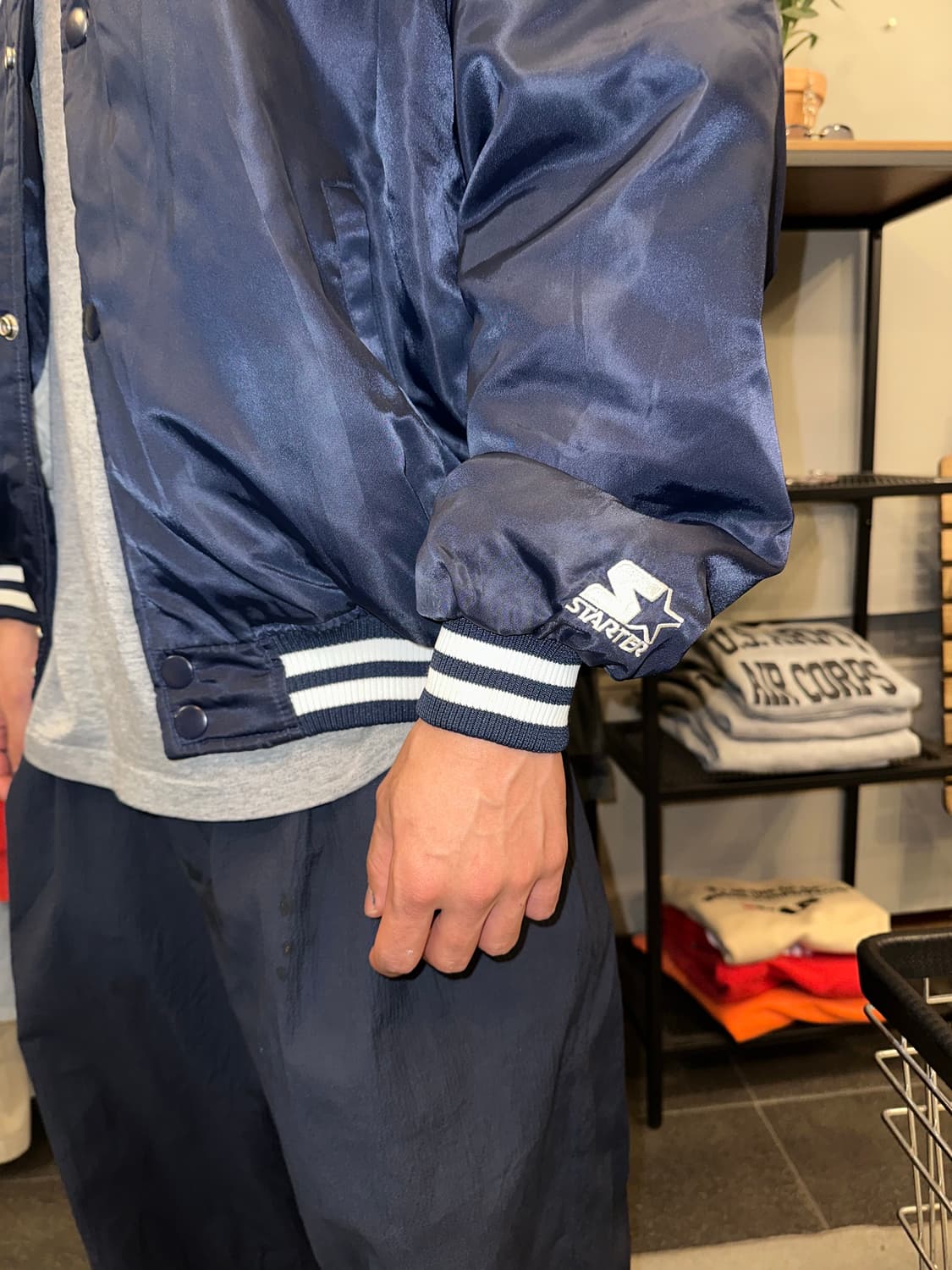 90’s Starter New york Yankees boomber JK 상품이미지5