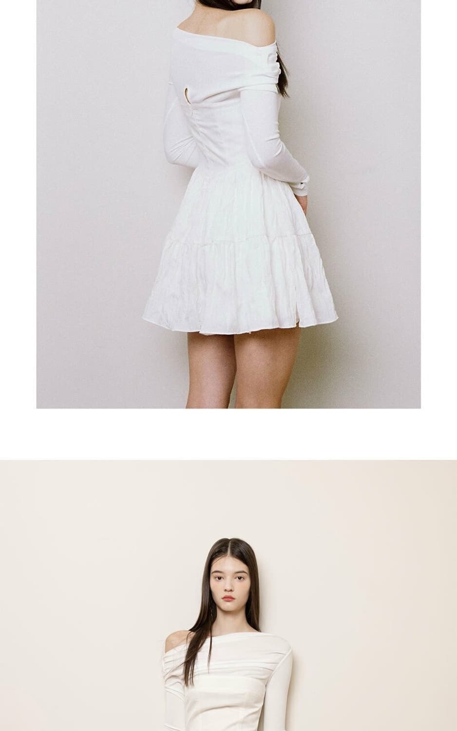 낫유어로즈 릴리드레스 화이트 not your rose lily dress 상품이미지2