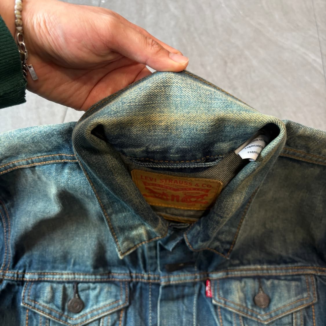 리바이스 정품 데님 청 자켓 상품이미지5