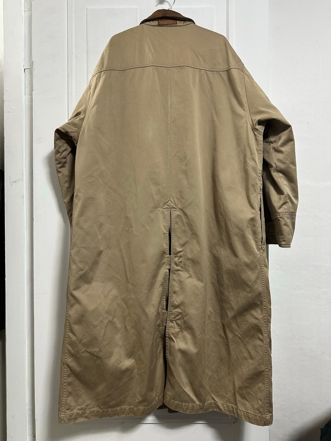 말보로 클래식 레더카라 롱코트 상품이미지2