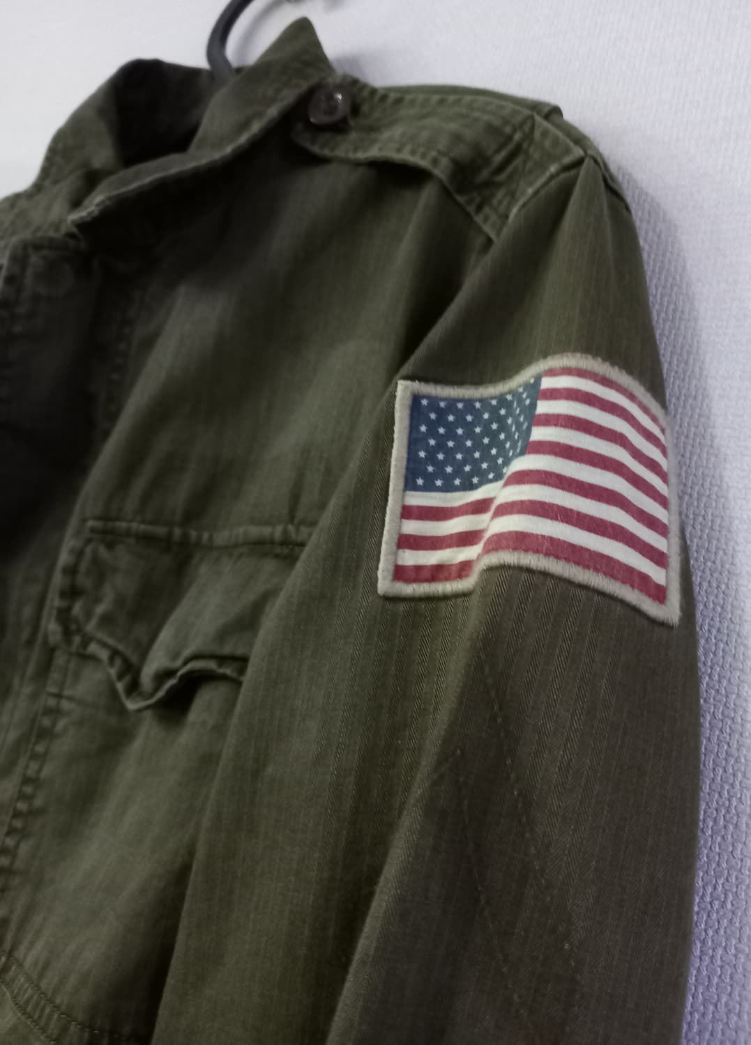 폴로 POLO 성조기 카키 야상 여자 자켓 90/S 상품이미지2