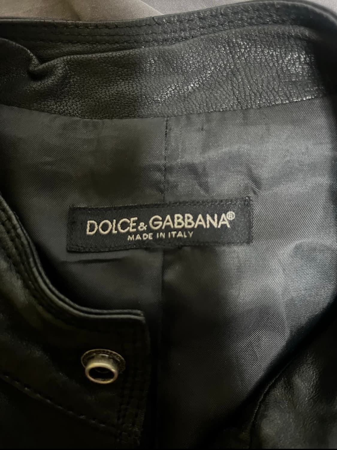 Dolce & Gabbana leather jacket 상품이미지3