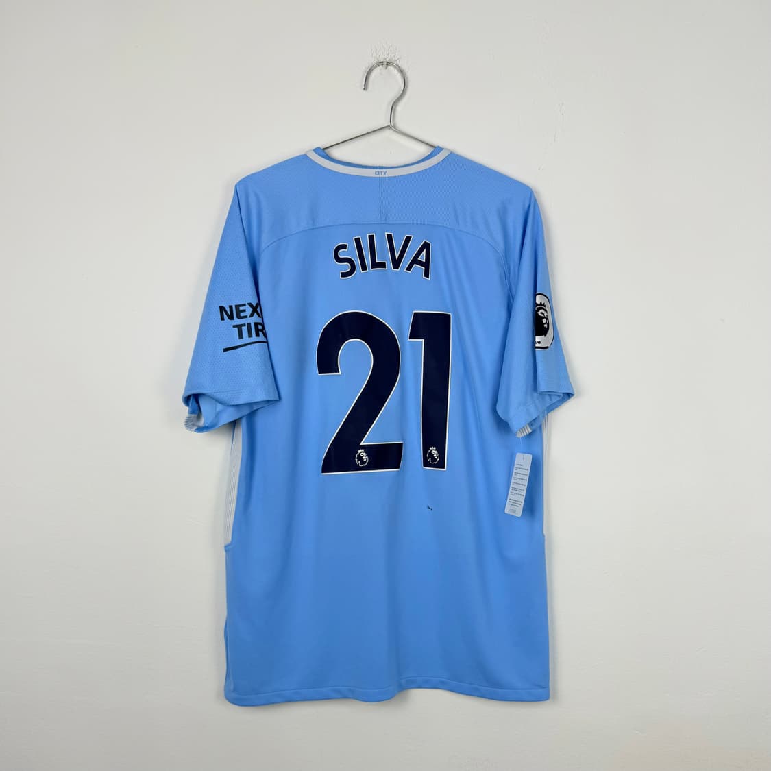 17-18 맨시티 홈 다비드 실바 유니폼 상품이미지1