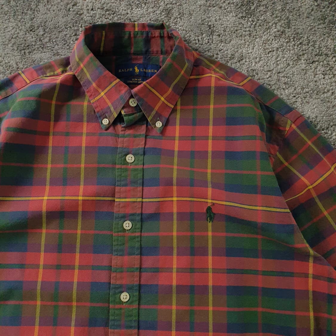 RALPH LAUREN 긴팔 체크 셔츠 상품이미지4