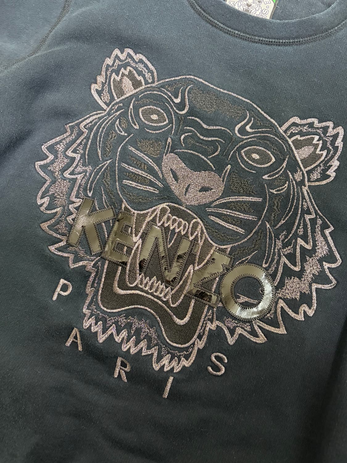 겐조 타이거 슬림핏 자수 맨투맨 kenzo sweatshirt 상품이미지2