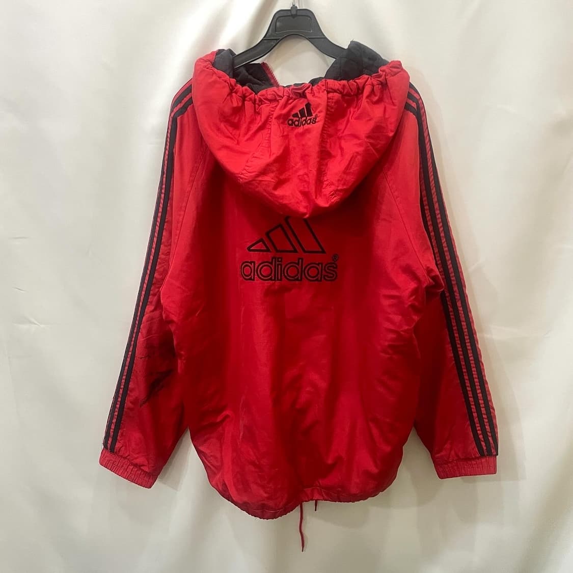 아디다스 레드 바람막이 자켓 상품이미지4