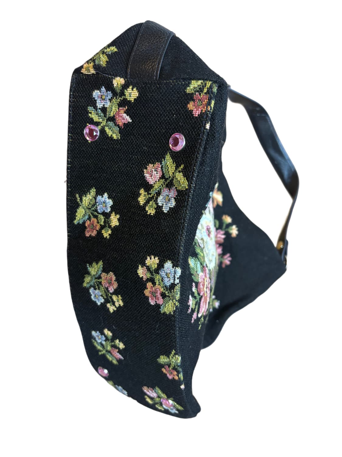 Think Bee 고블랭 플라워 패브릭 토트백 상품이미지3