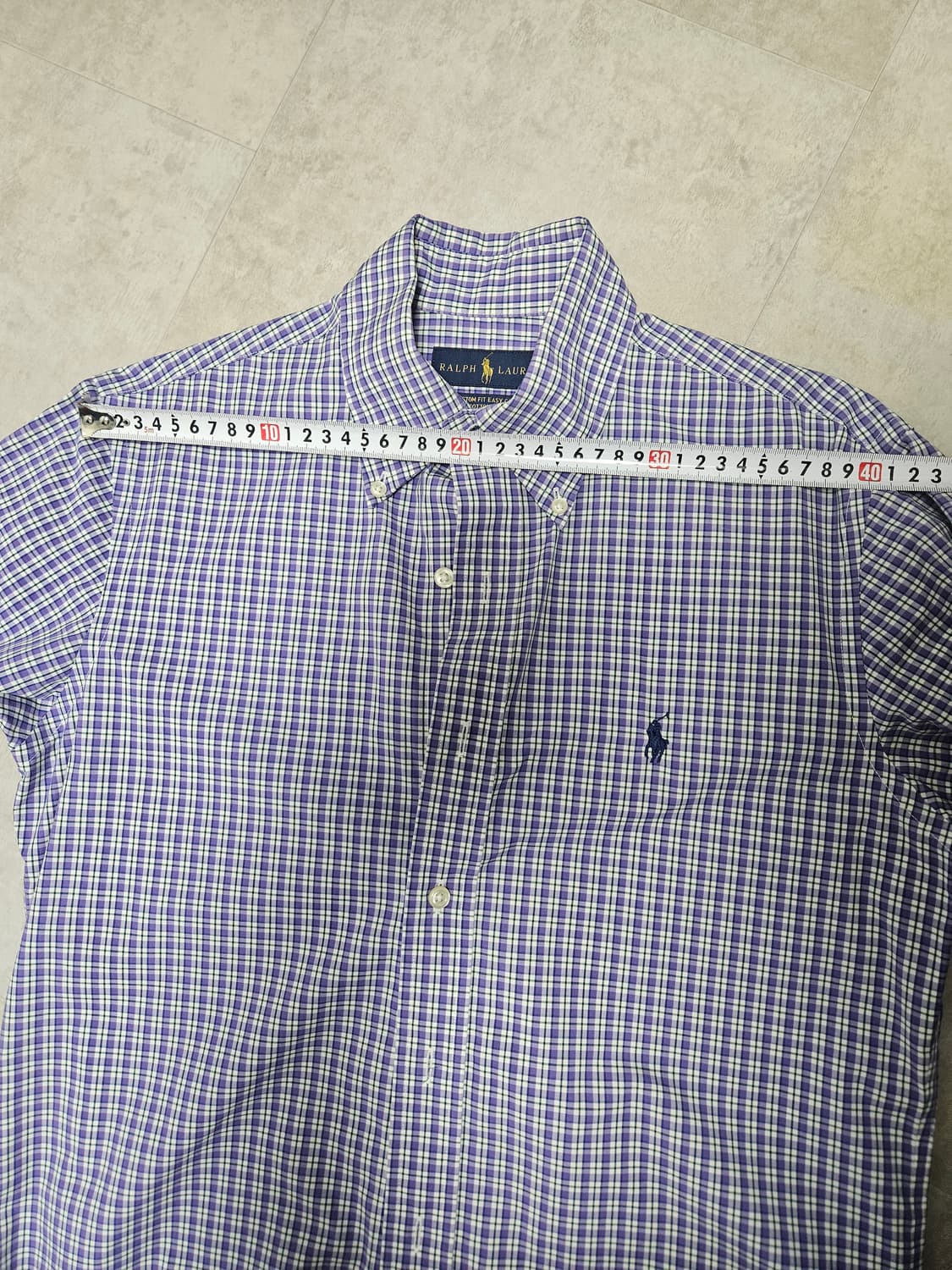 폴로 랄프로렌 체크 셔츠 14 1/2 (37) 상품이미지4
