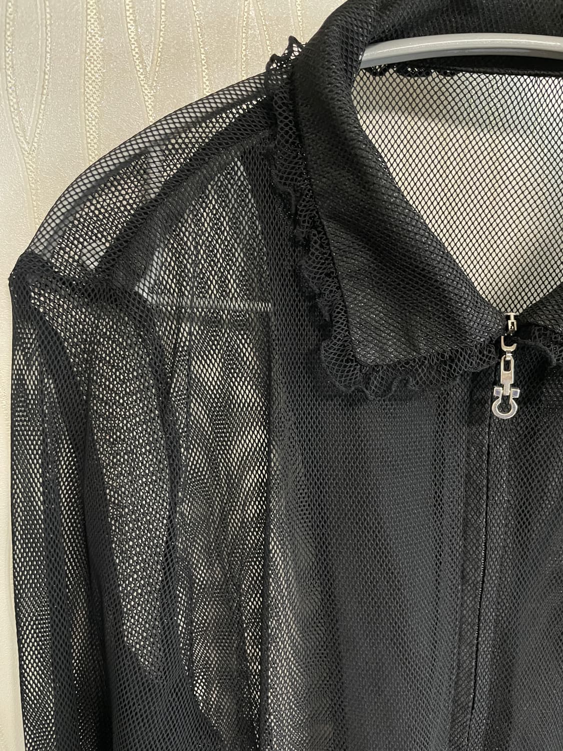 메쉬 레이스 집업 상품이미지3