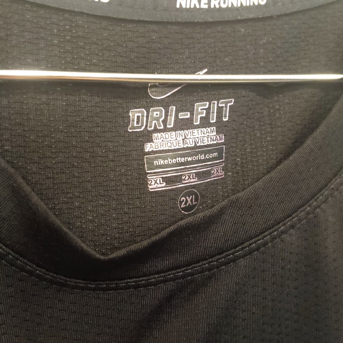 나이키 러닝 시우스 올블랙 기능성 나시/ 2XL 상품이미지3