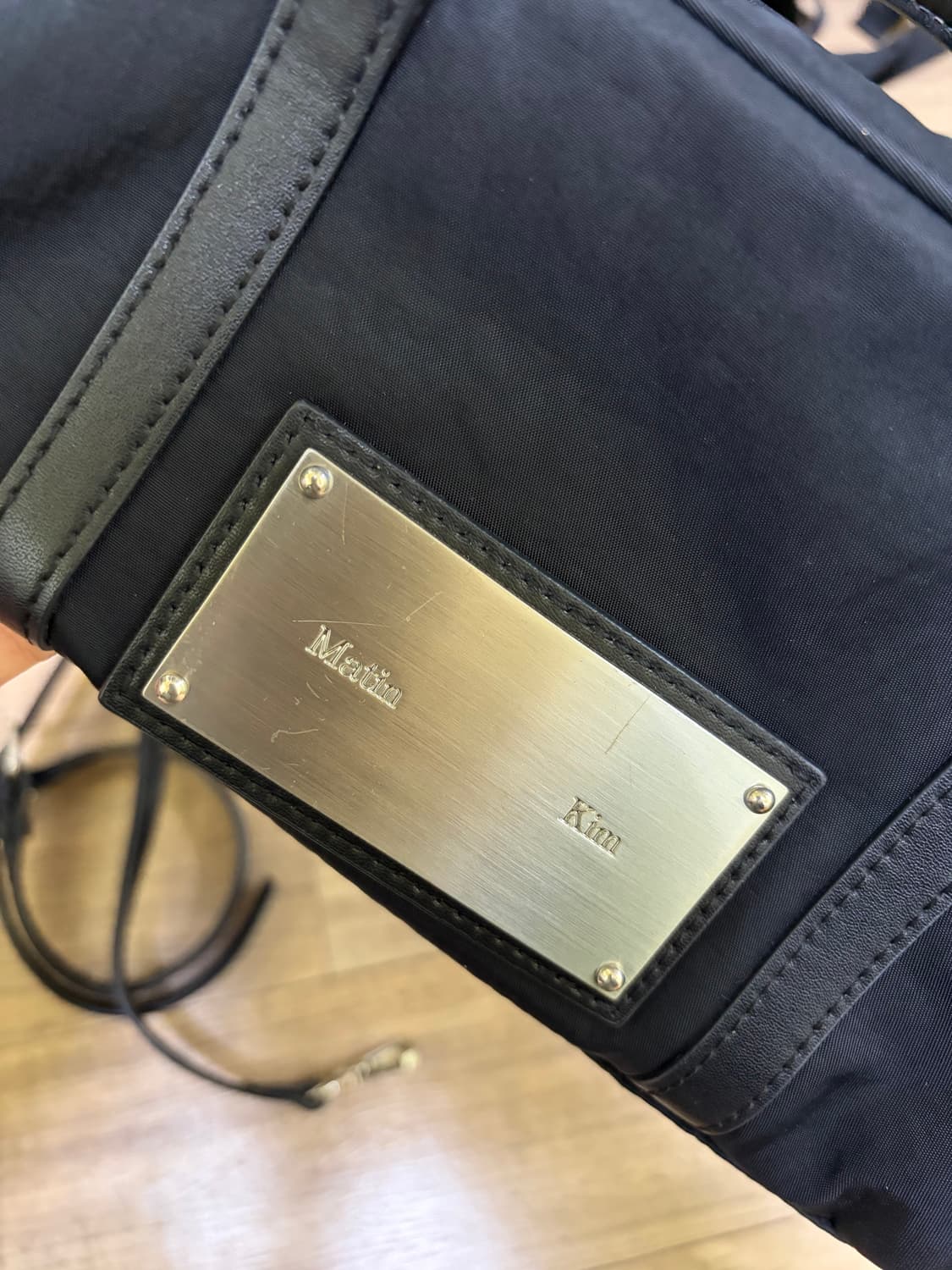 마뗑킴 베이비 스포티 토트백 블랙 상품이미지2