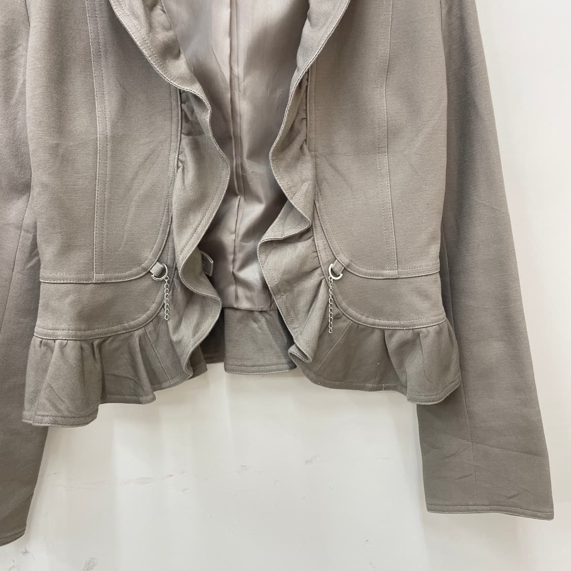 프릴 카라 블레이저 자켓 상품이미지4