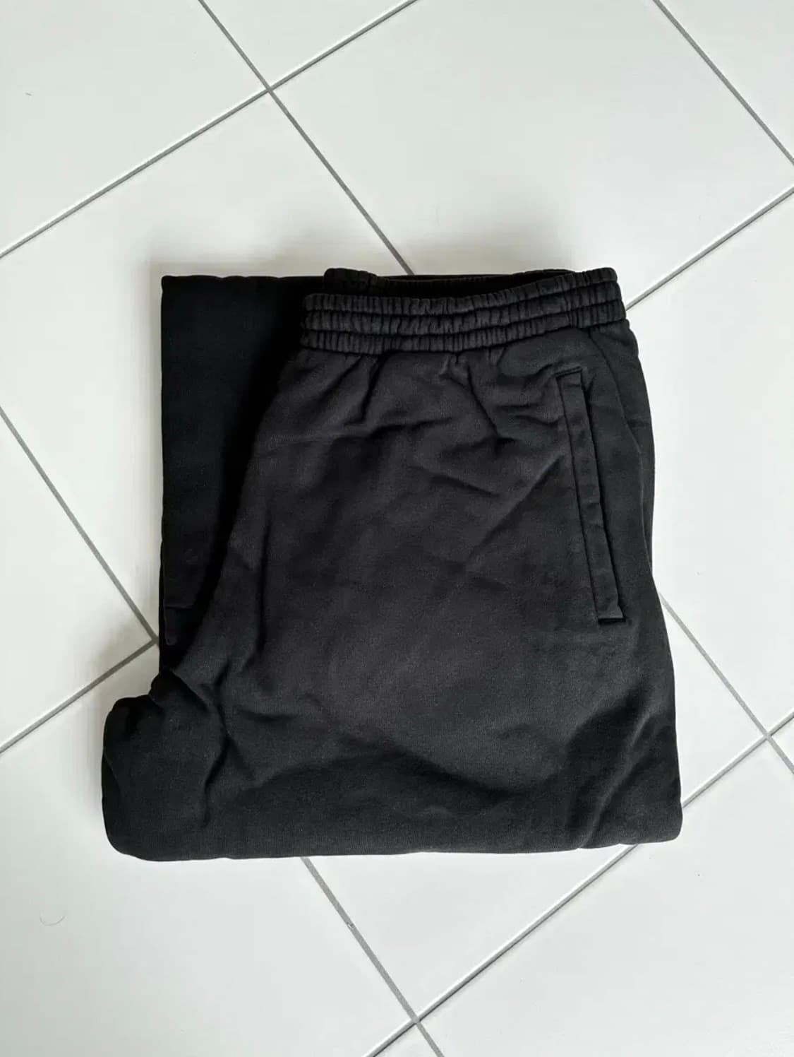 이지갭 헤비 스웨트 팬츠 블랙 L 상품이미지1