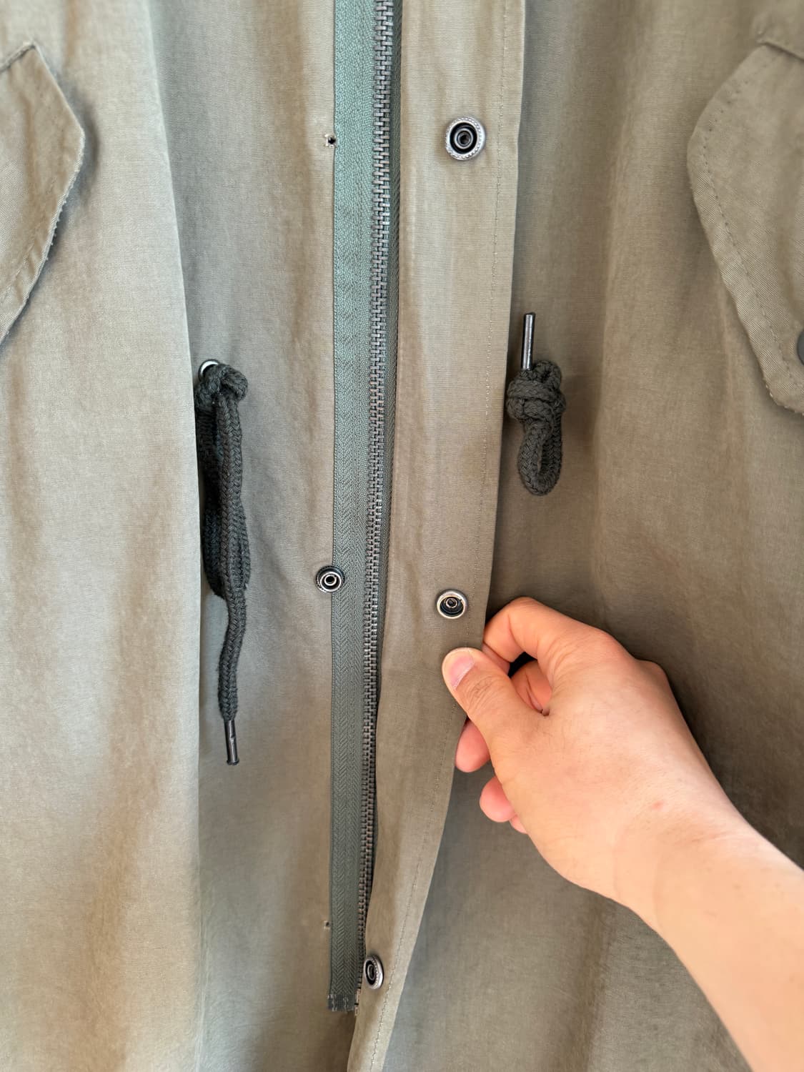 Pre owned 피쉬테일 파카 야상 상품이미지4