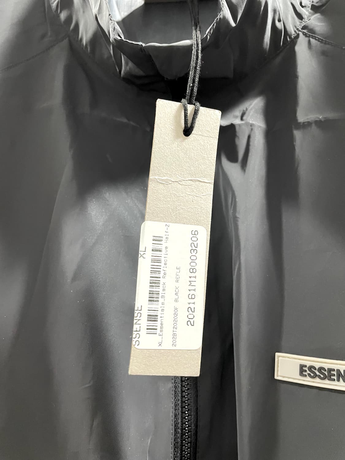 피어오브갓 에센셜/ 트랙 집업 자켓 리플렉트 블랙/ XL 상품이미지9