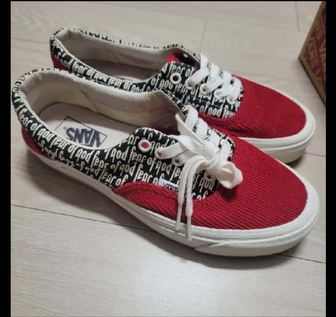 반스 Era 95 DX F.O.G. 레드 260mm 상품이미지1