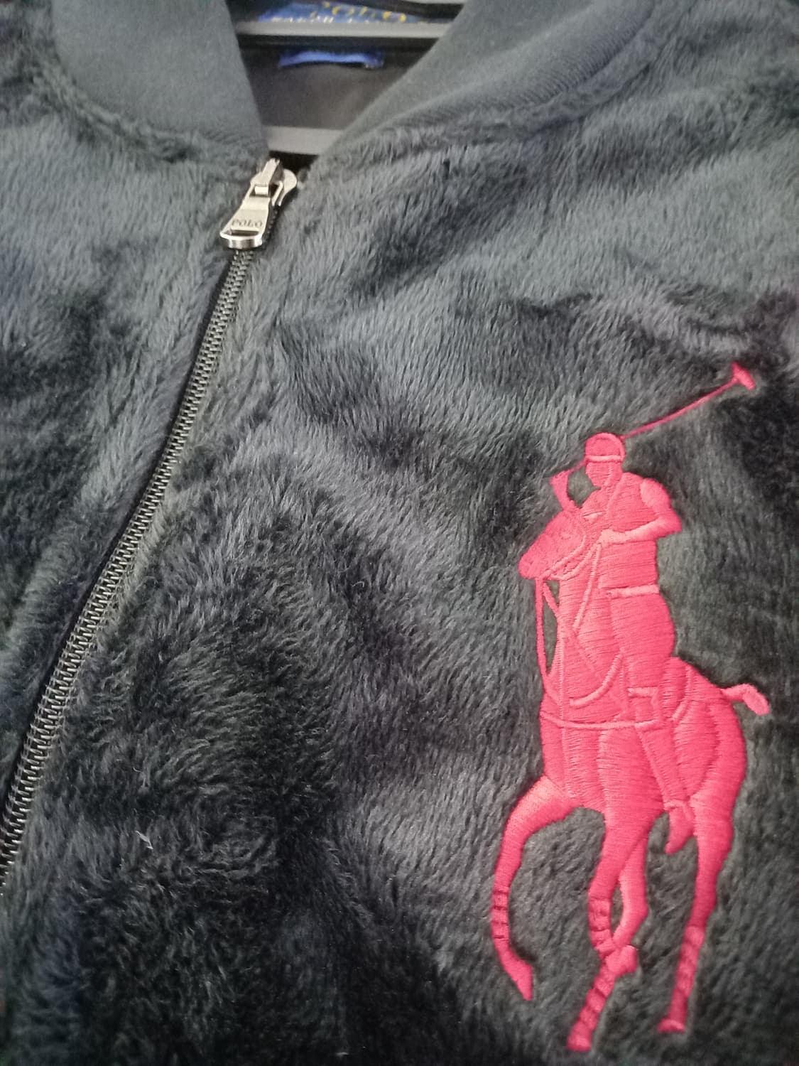 폴로 POLO 빅포니 후리스 퍼 자켓 100/L 상품이미지3