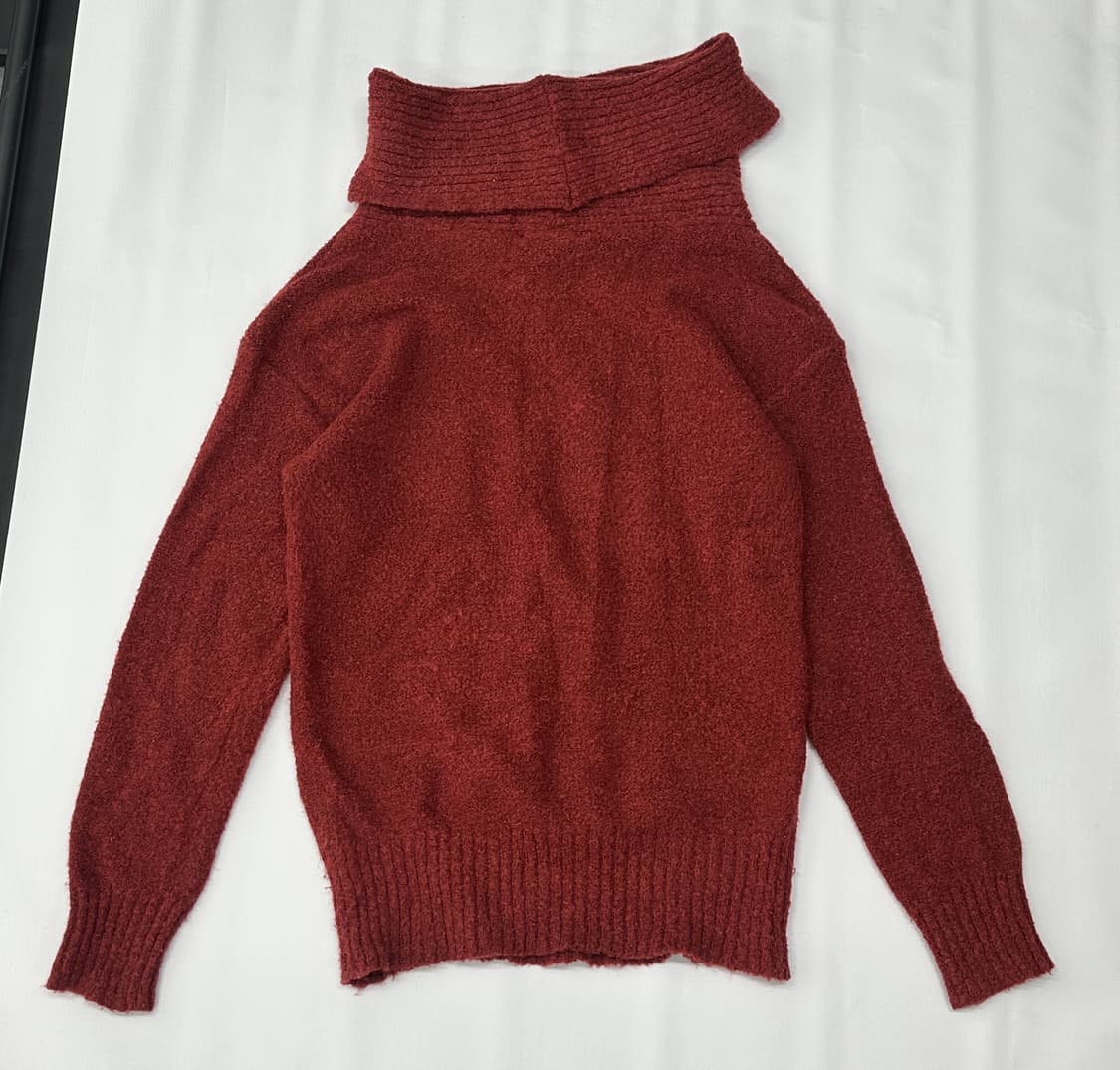 🧶그런지 하프넥 니트 스커트 코디세트 🧶 히피 겨울 롱스커트 꽈베기 상품이미지3