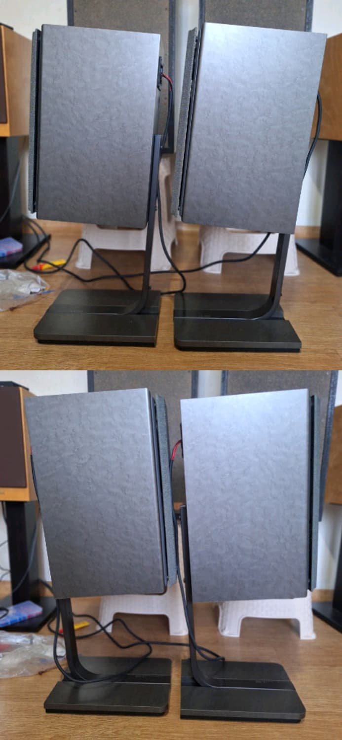 (스탠드 포함)빅터 VICTOR SX-105 북쉘프 스피커 1조 빈티지  상품이미지6