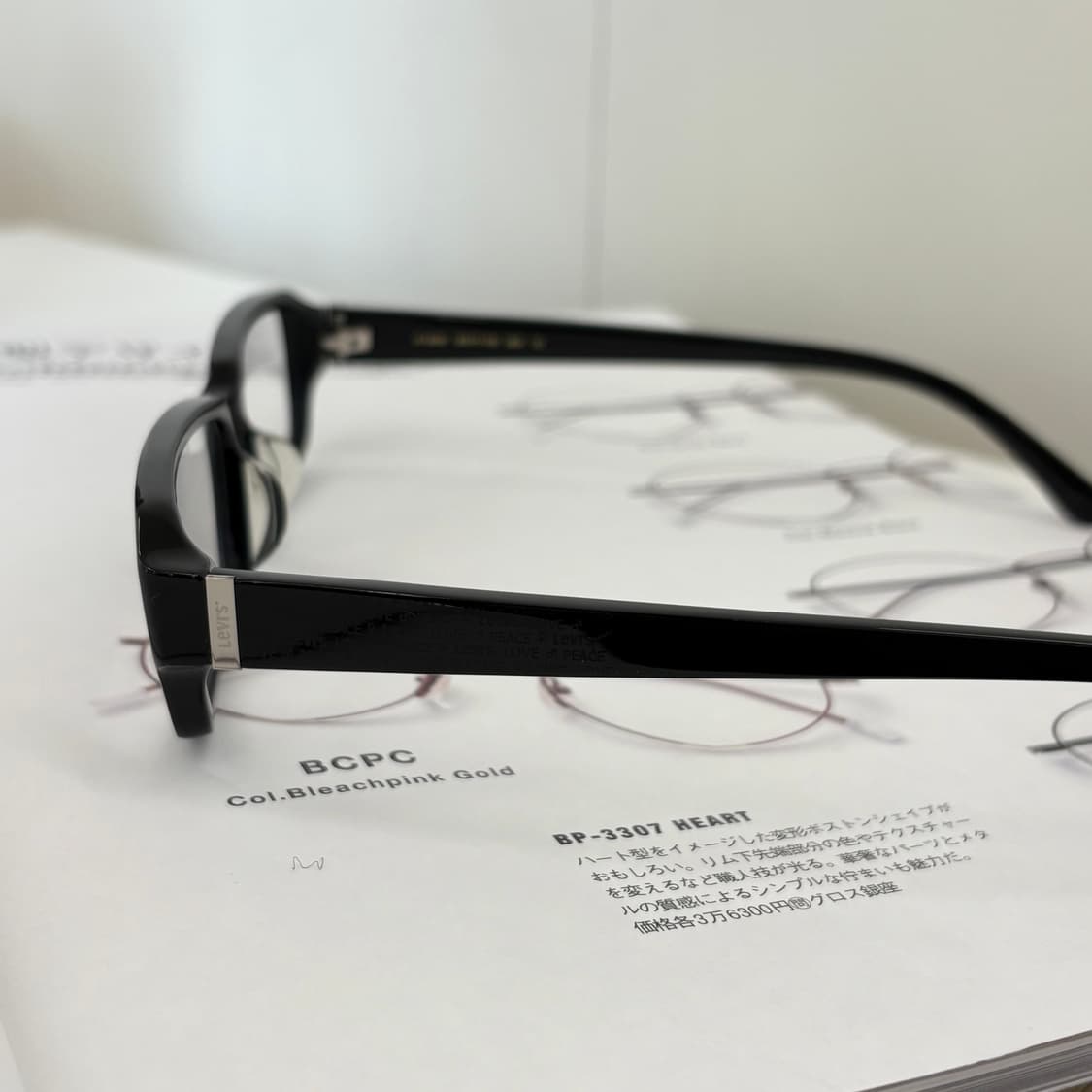 리바이스 뿔테 빈티지 안경 상품이미지2