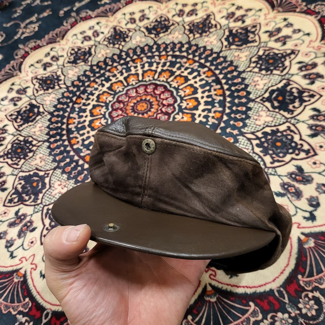 EGOIST 양가죽 헌팅캡 상품이미지3