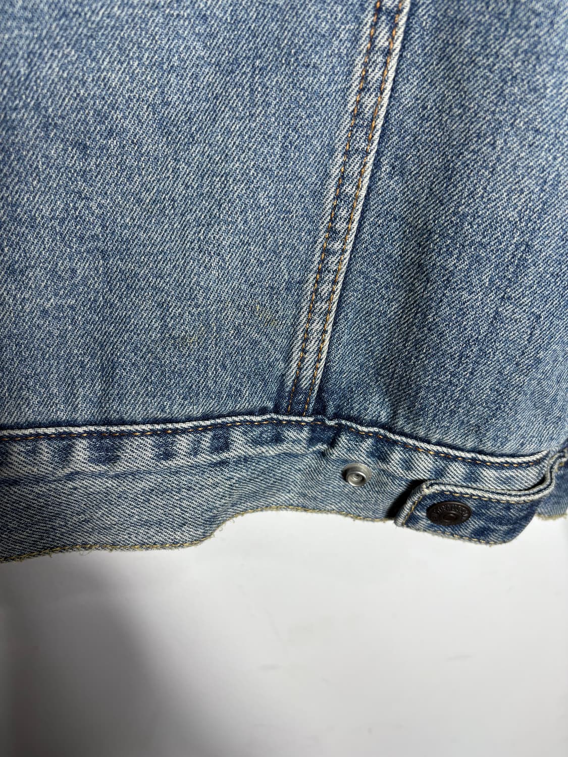 Levis 리바이스 시어링 카라 중청 데님 자켓 상품이미지8