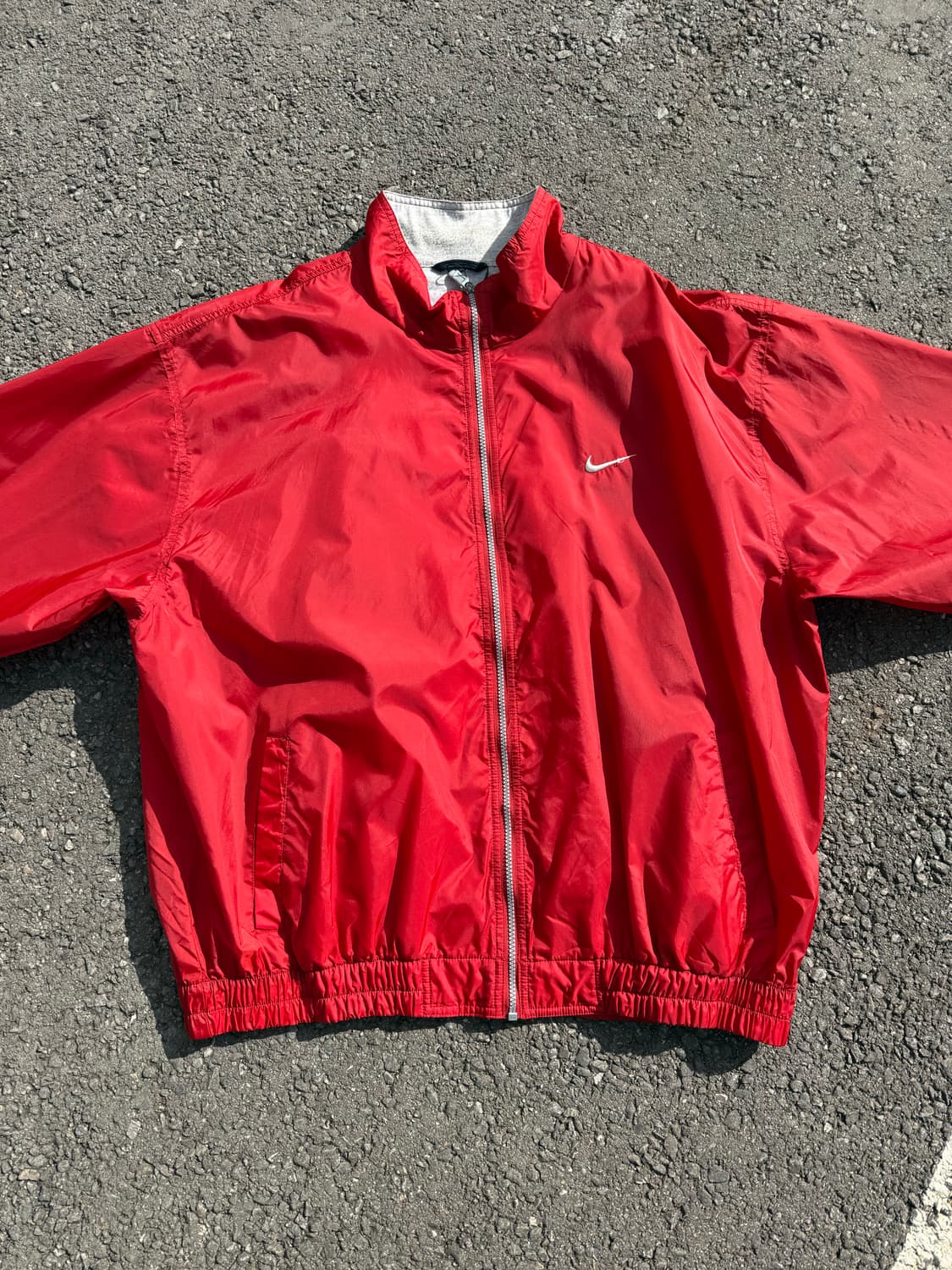 나이키 올드스쿨 레드 바람막이 B134 상품이미지2