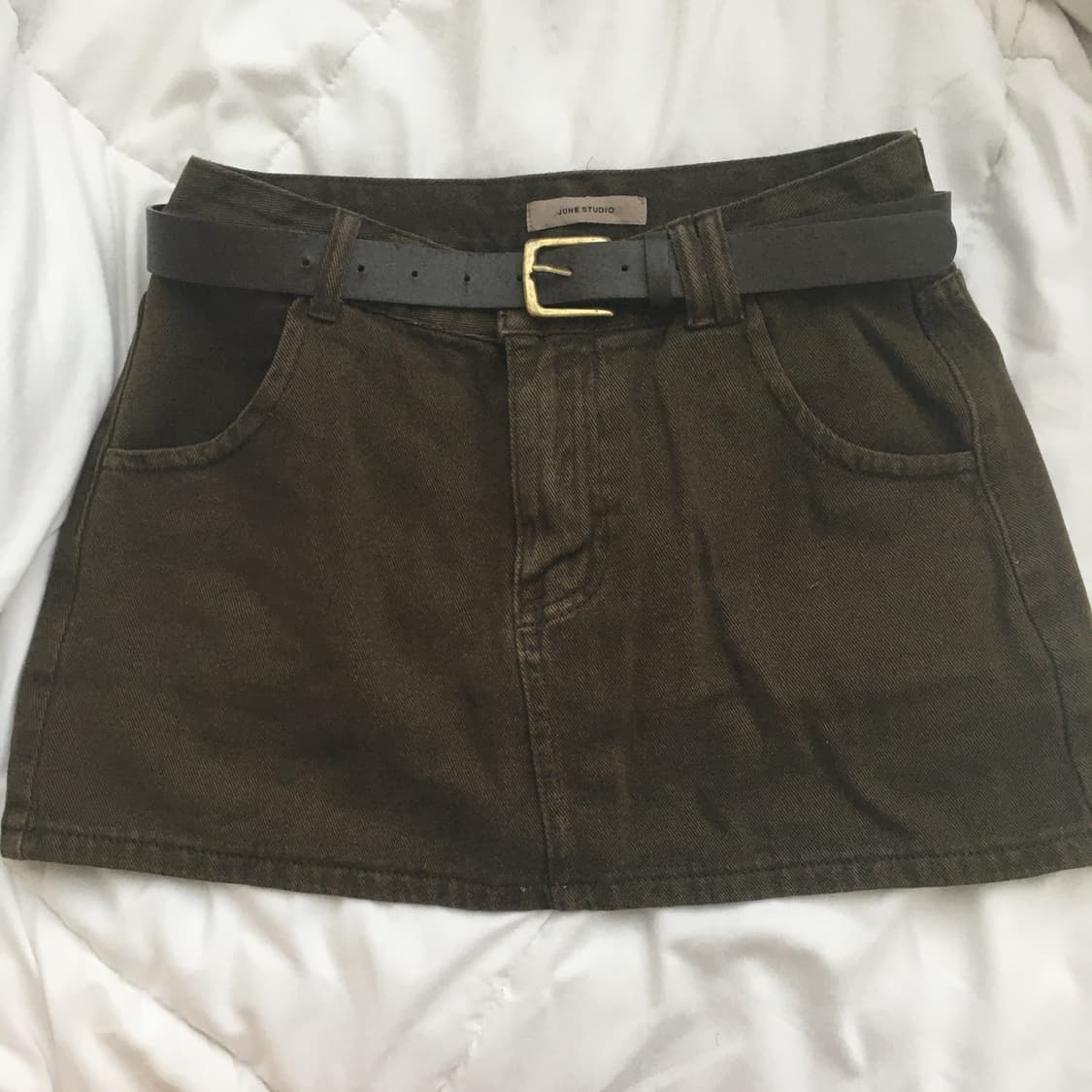 보세 치마  (벨트포함) 상품이미지1