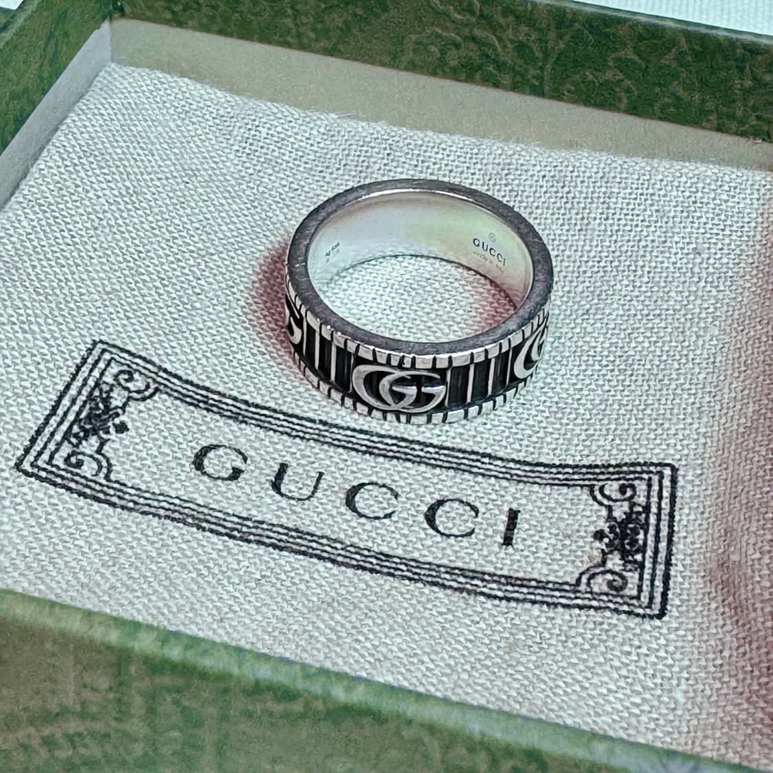 구찌 더블G 실버 반지 (19호) 상품이미지1