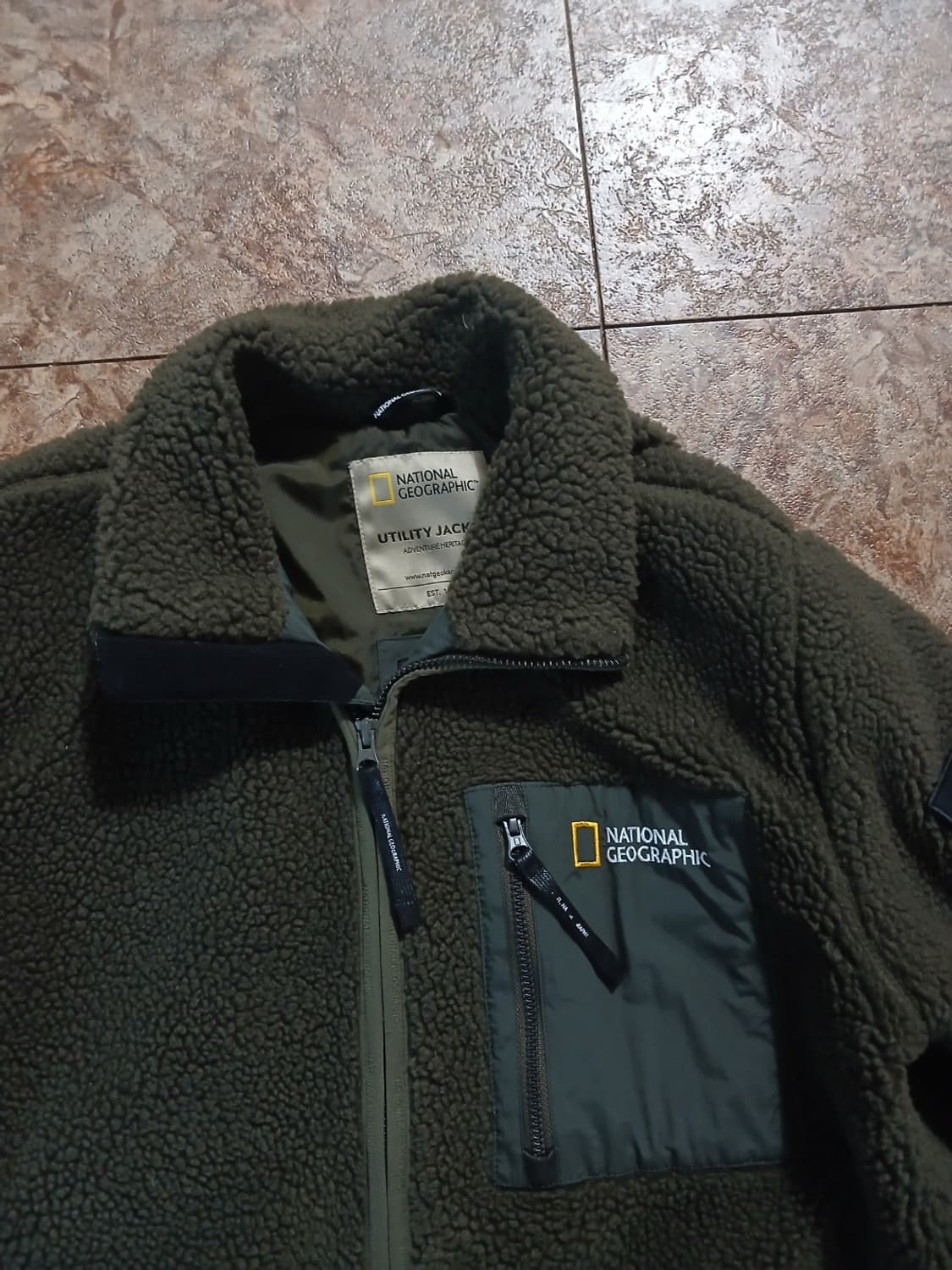 [정품] 내셔널지오그래픽 유틸리티 롱 플리스 자켓 (100/L) 상품이미지1