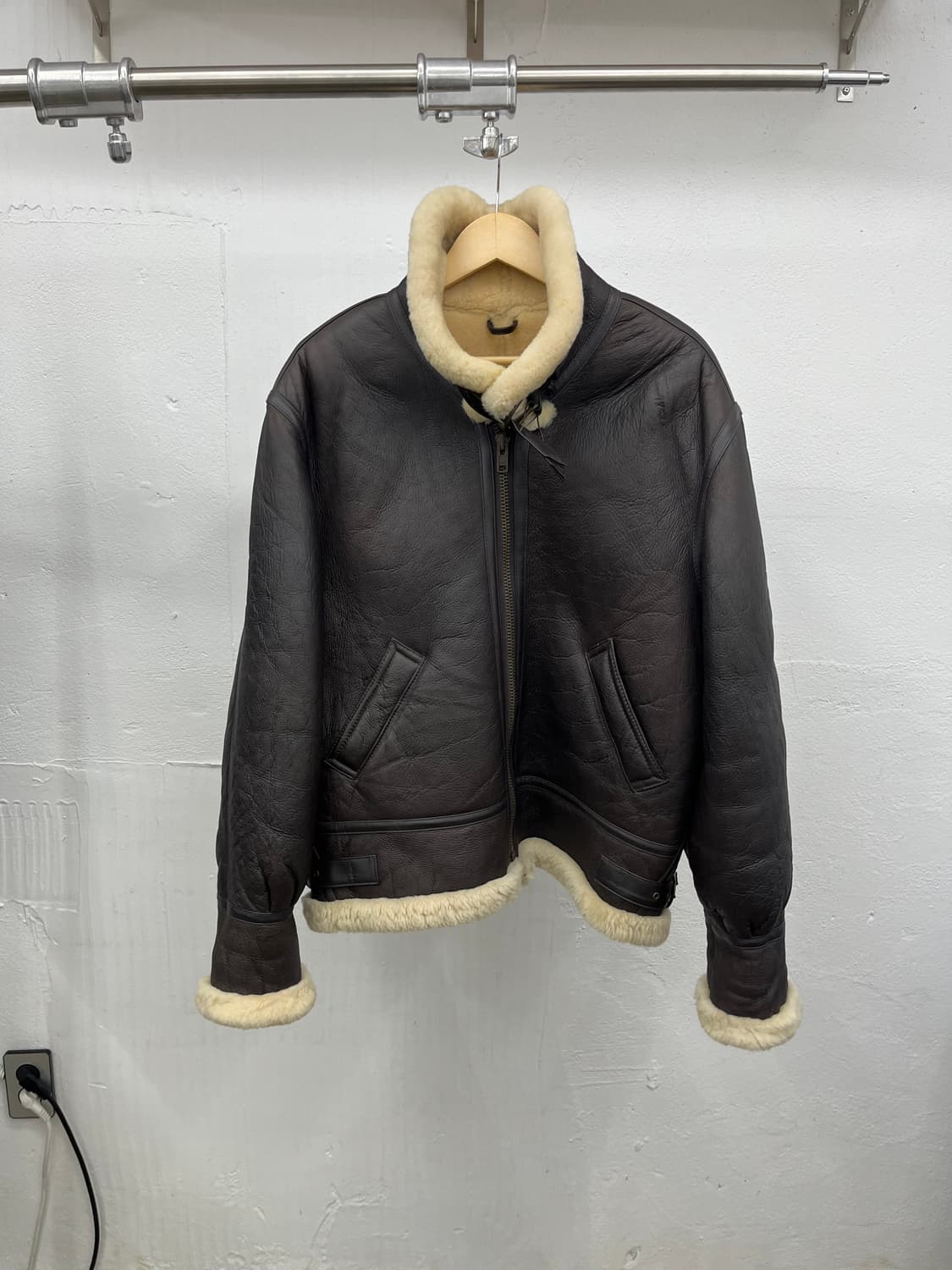 XL) U.S ARMY TYPE B-3 FILGHT JACKET 상품이미지3