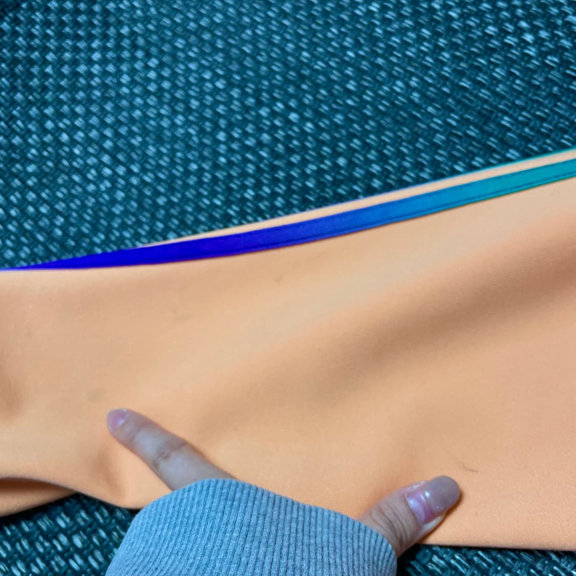 널디 코랄살구 그라데이션 트랙탑 져지 L 상품이미지5