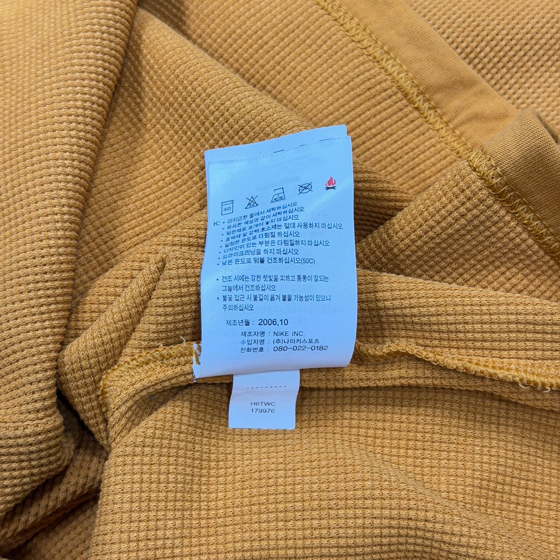 06 나이키 올드스쿨 와플 롱슬리브 드레스 XL 105 상품이미지5