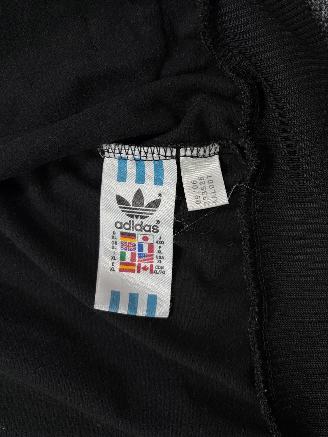 아디다스 블랙 트랙탑 져지 상품이미지6