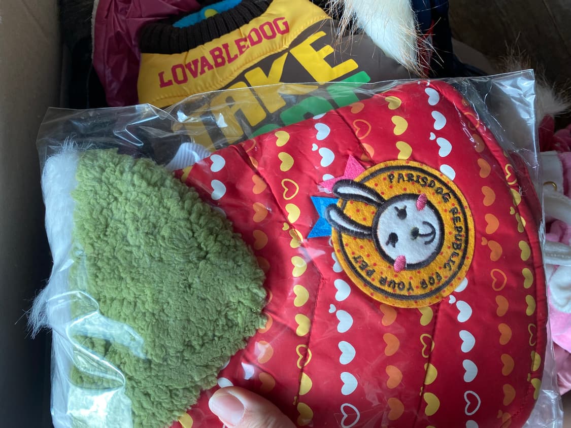 애견 강아지 패딩 옷 24점 일괄 상품이미지4