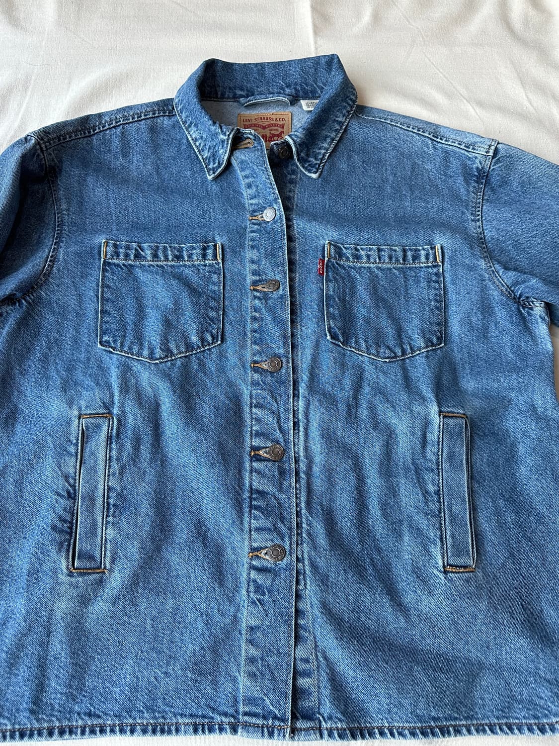 리바이스 셔츠형 데님 자켓 셔켓 100 상품이미지9