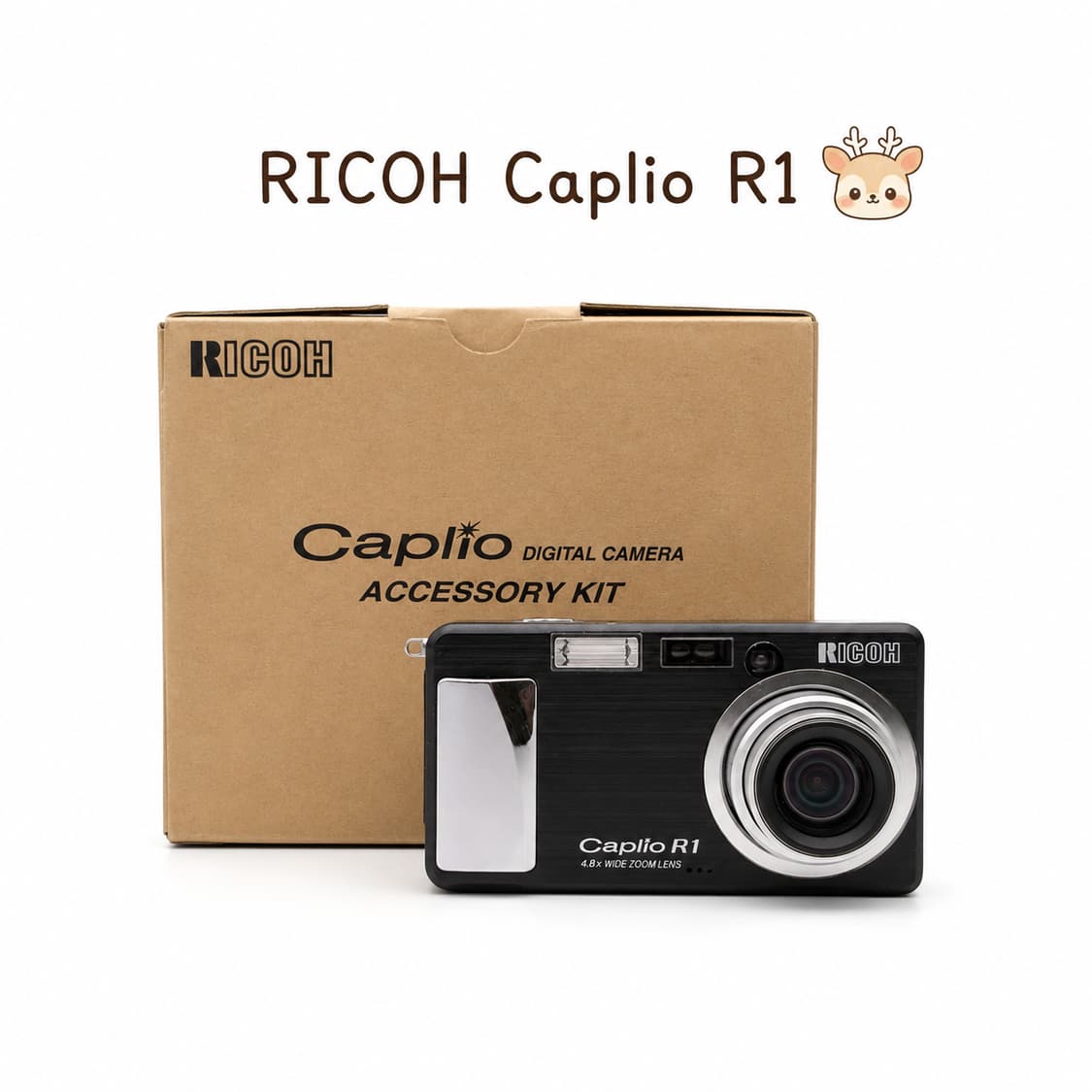 풀박, 한글지원 ✨️리코 Caplio R1 블랙 🖤 상품이미지1