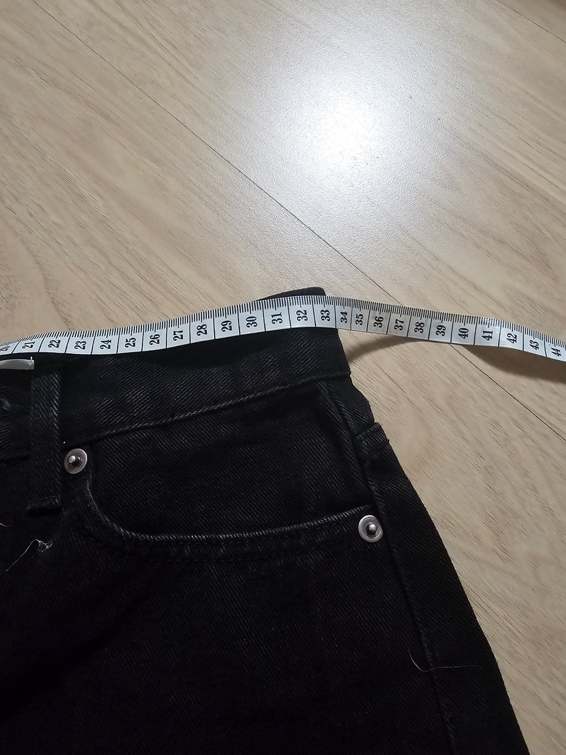 보헤미안서울 데미지 쇼츠 블랙 S 구버전 상품이미지2